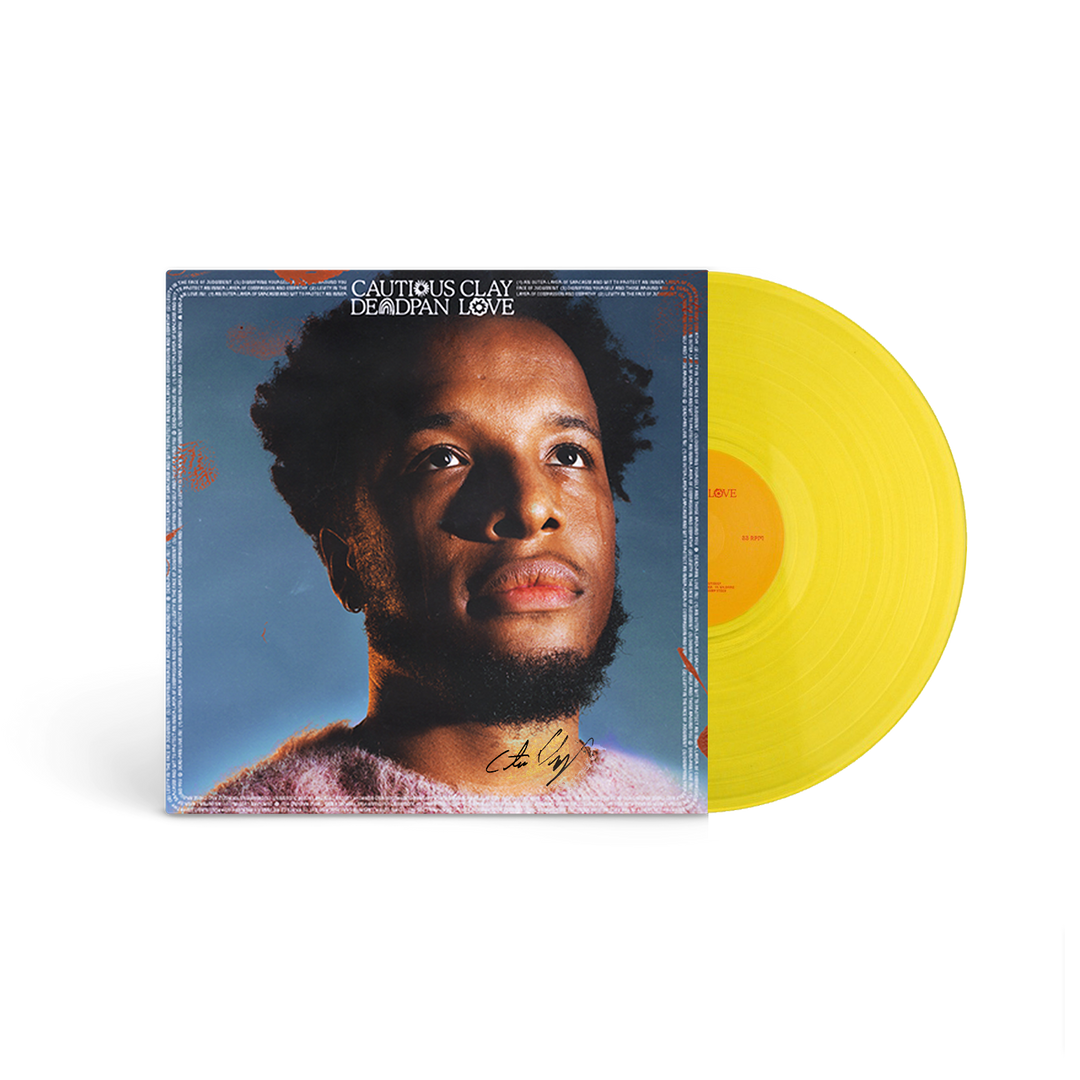SIGNED Deadpan Love Yellow 12" Vinyl LP
