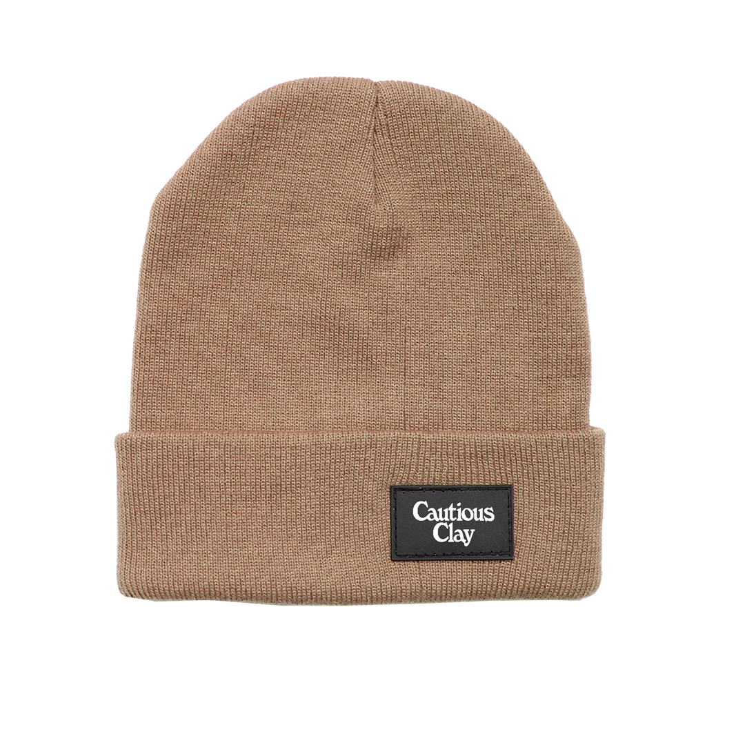 Cautious Clay Patch Beanie