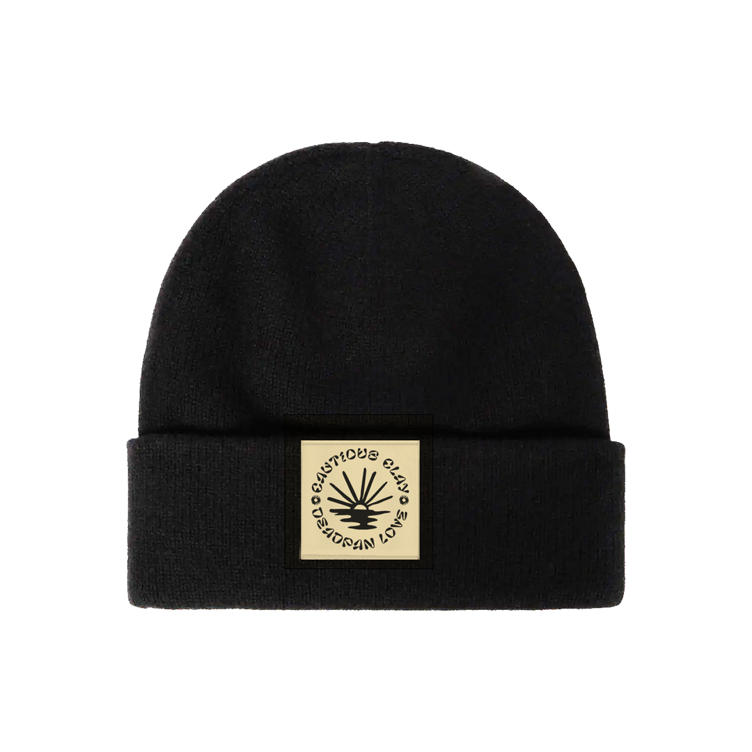 Deadpan Love Black Beanie
