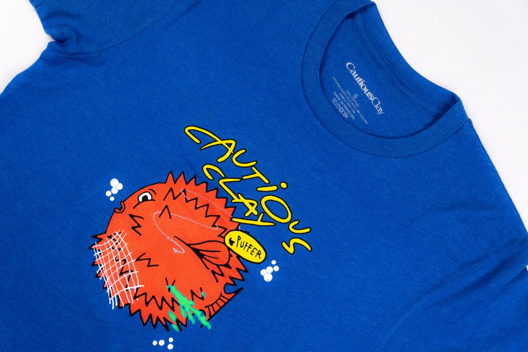 Puff Fish Blue T-Shirt