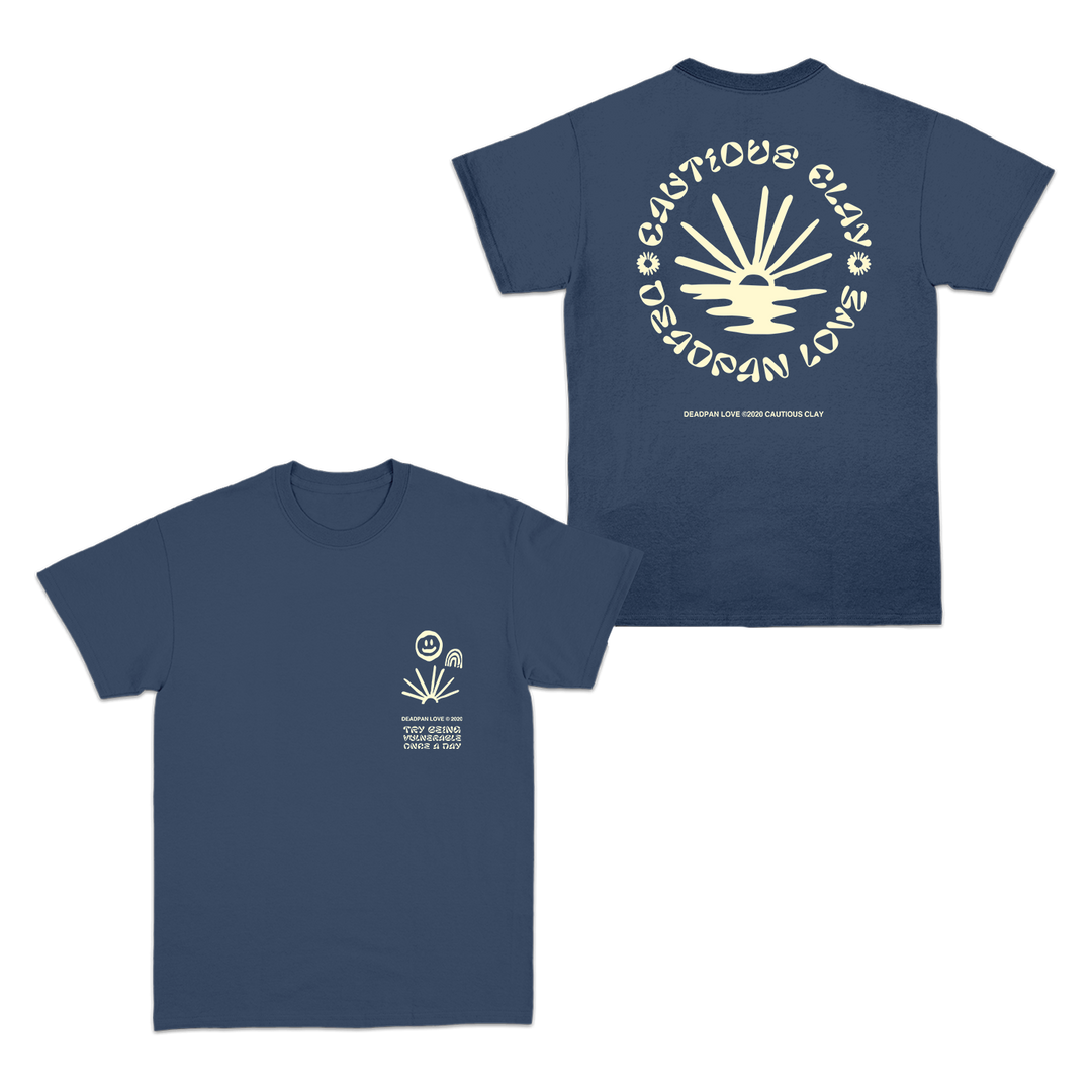 Vulnerable Navy T-Shirt